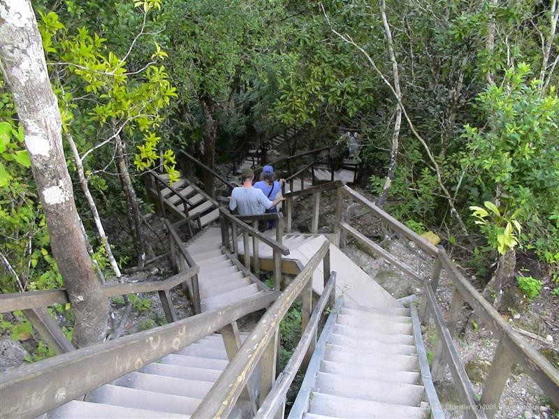 Climbing Down from Temple IV