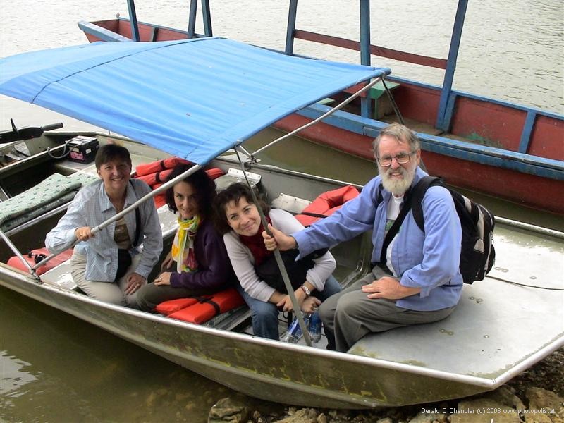 Jan, Florence, Laura, Gerry, Tour to Ceibal