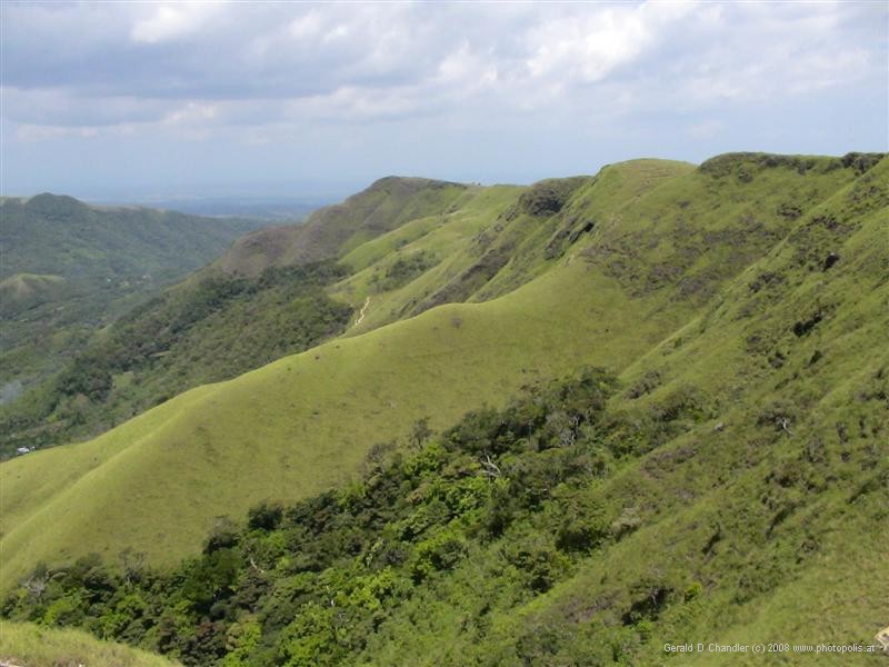 Volcan slope seen from near La India Dormida, El Valle
