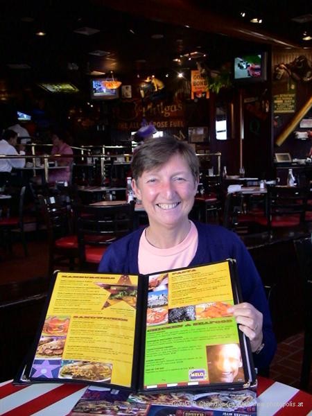Celebrating Jan's Birthday at TGI Friday