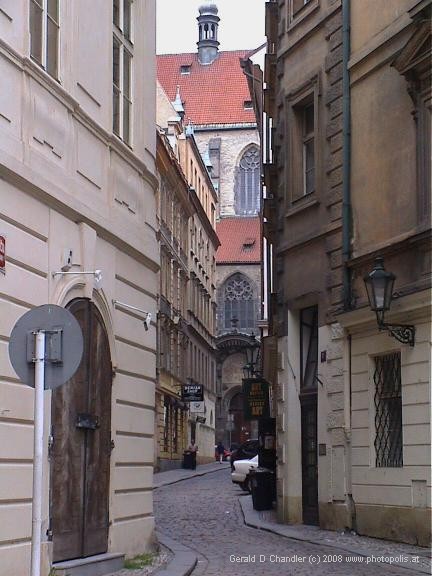 Church northeast of Old Town and Josephov