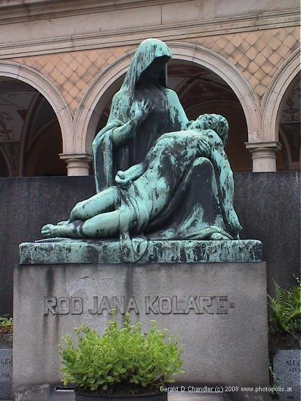 Grave decoration, Vysehrad cemetery