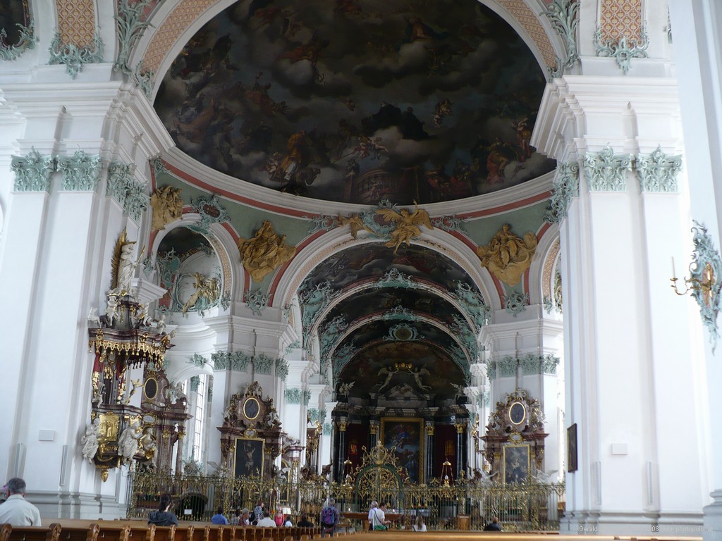 St Gallen Abbey Cathedral, St Gallen, Switzerland