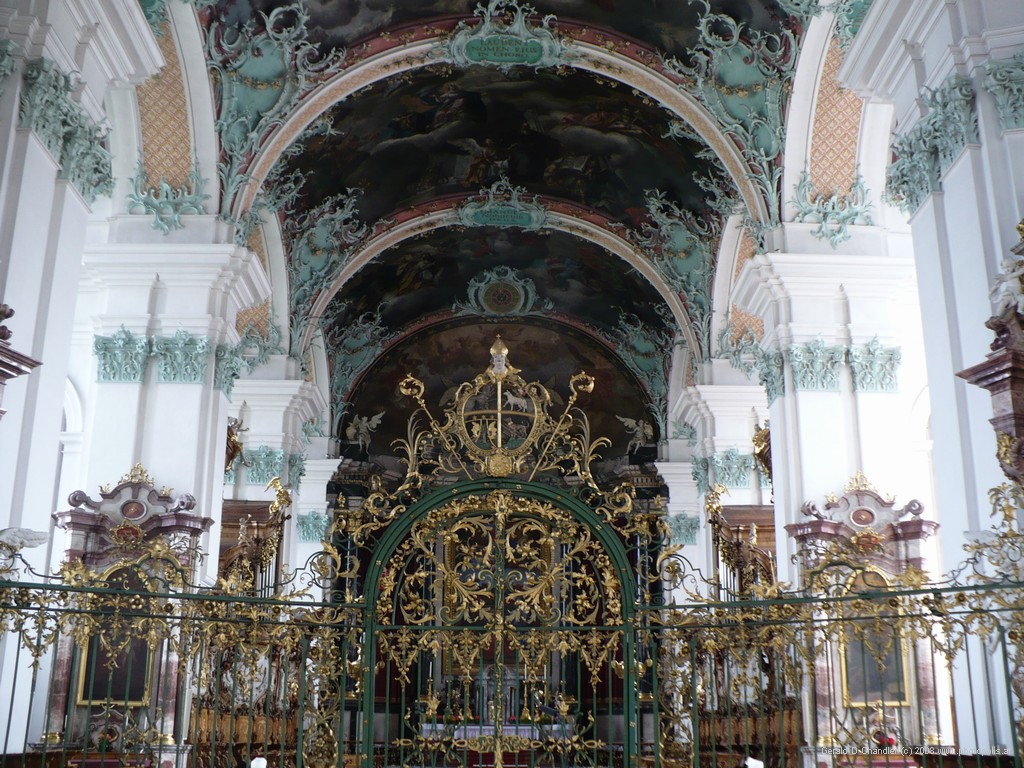 St Gallen Abbey Cathedral, St Gallen, Switzerland