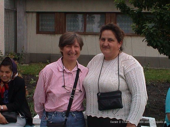 Jan and Stella, the wedding dress maker