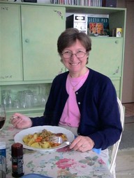 Our first home-cooked meal
