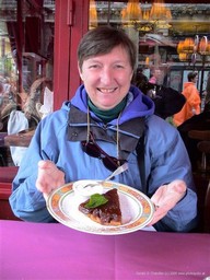Jan and Dessert. Yummy!
