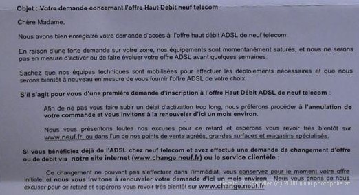 Neuf Telecom Advice
