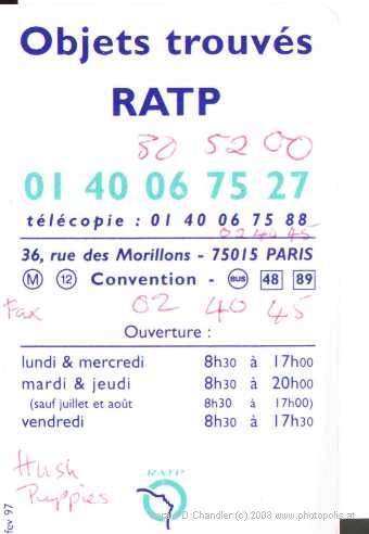 Objects Trouve -1