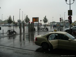 Rain sealed our Departure