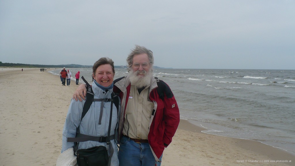 The Beach at Swinoujscie, Poland (Ex Swinemunde, Germany)