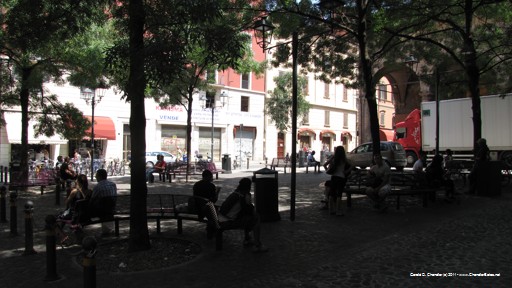 Lunch time relaxation