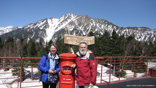 At the summit between crowds