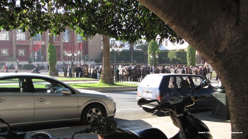 Jobless Graduates Protesting