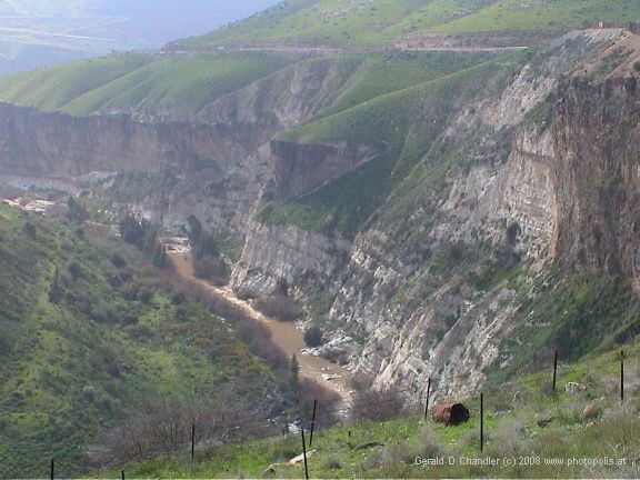 Yarmuk Valley Gorge, Golan
