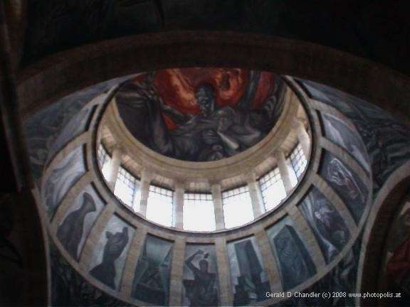 Orozco Paintings,
Instituto Cultural de Caba&ntilde;as