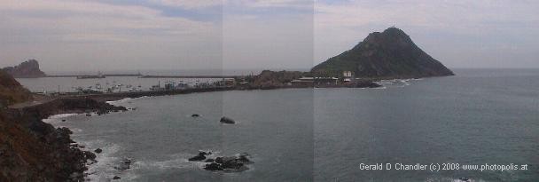 Rocky shore at Mazatalan