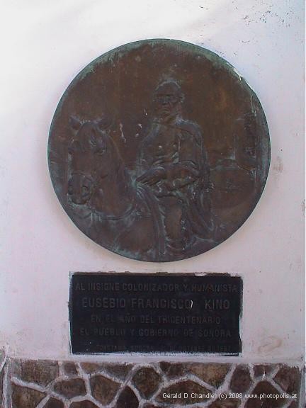 Sign Commemorating Father Kino