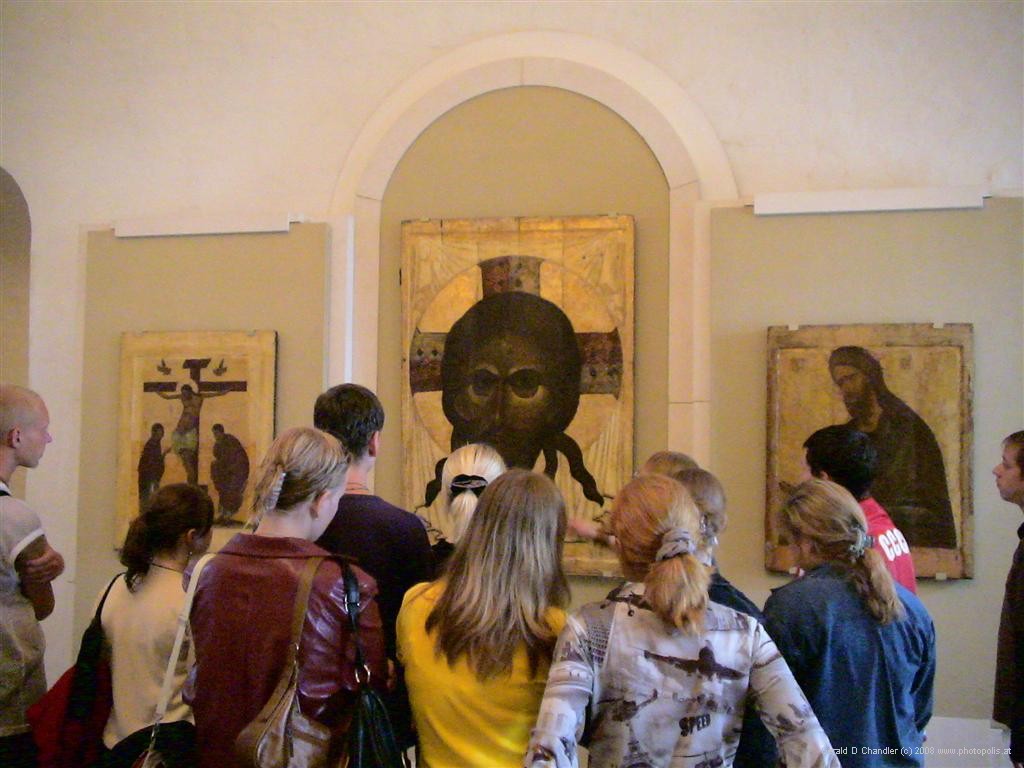 Rublyov Monastery Icon in Icon Museum