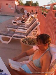 Jan at Pool Size, Page Arizona