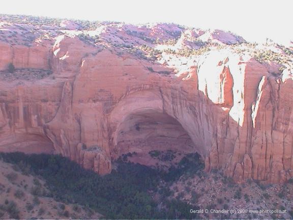 Betatakin Ruins view from across canyon