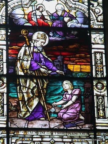 Cathedral Stained Glass, St Augustine